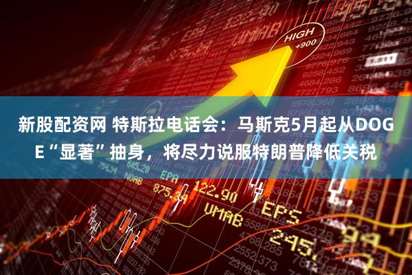 新股配资网 特斯拉电话会：马斯克5月起从DOGE“显著”抽身，将尽力说服特朗普降低关税